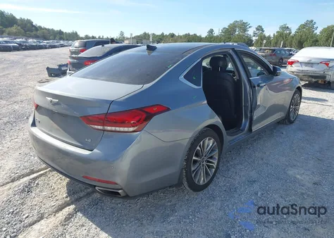 2017 Genesis G80 3.8 from USA, damaged, VIN KMHGN4JE7HU203582